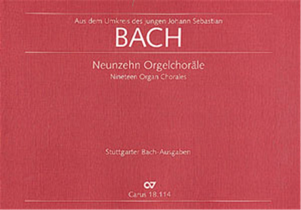 Orgelchoräle aus dem Umkreis des jungen Bach